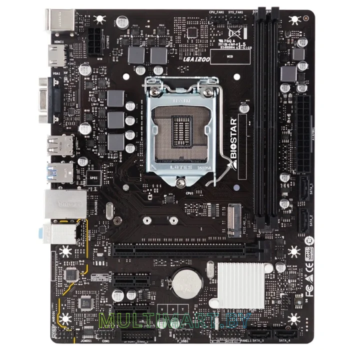 Материнская плата BIOSTAR H410MH Ver. 6.0